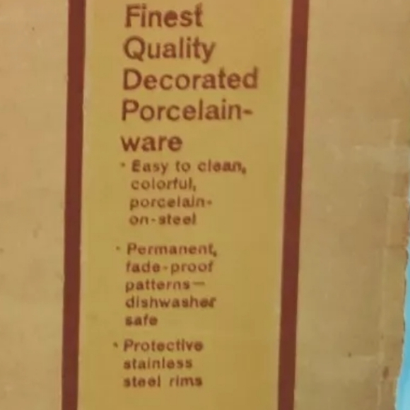 6 pc 70s MERRY MUSHROOM COOKING POTS W LIDS Dutch oven, large & med stock POTS - Picture 8 of 9